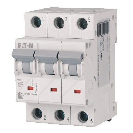 Eaton Disjoncteur de surintensité C 40A 3P 6kA HN-C40/3 xPole Home GPV-401-213