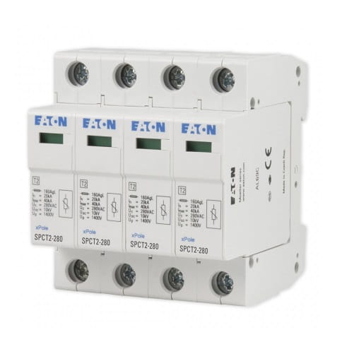 Eaton Overspanningsbeveiliging Type 2 (C) 4P 20kA 1,4kV GPV-401-226
