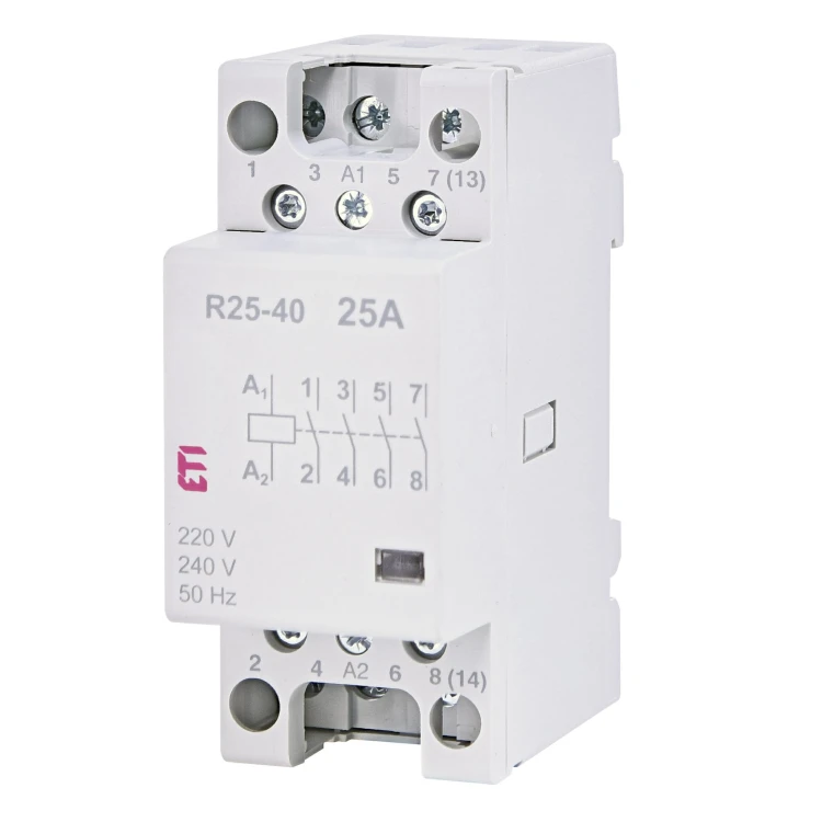 ETI Contacteur modulaire 230V AC 4NO 25A GPV-401-228