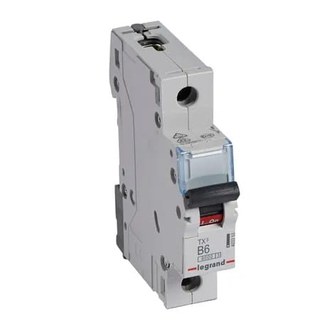 Legrand Overstroomschakelaar B 6A 1P 6kA S 301 TX3 GPV-401-234