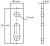 Bevestigingsadapter M12 110x40x5 Materiaal 1.4301 PV-07-06 (1)