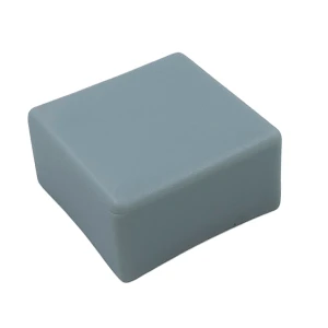 Afdekking voor montageprofiel 40x40 - grijs plat type 3