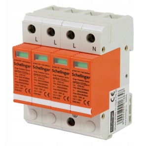 Parafoudre Schelinger 4P 5kA classe T1+T2 (B+C)