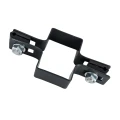 Collier intermédiaire pour panneaux de clôture 40x60 anthracite graphite GPV-700-01 (2)