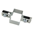 Collier intermédiaire pour panneaux de clôture 40x60 galvanisé GPV-700-04 (2)