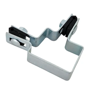 Collier d'angle pour panneaux de clôture 40x60 mm galvanisé