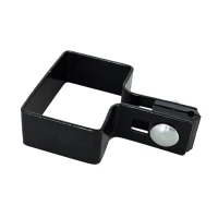 Collier de fin pour panneaux de clôture 40x60 noir