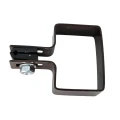 Collier de fin pour panneaux de clôture 40x60 brun GPV-700-15 (2)
