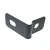 Collier support 1/2 pour panneaux de clôture anthracite graphite GPV-700-26