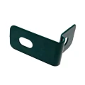 Collier support 1/2 pour panneaux de clôture vert GPV-700-28