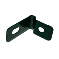 Collier support 1/2 pour panneaux de clôture vert GPV-700-28 (2)