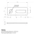 Bevestigingsadapter M12 80x30x5 Materiaal 1.4301 PV-07-07 (2)