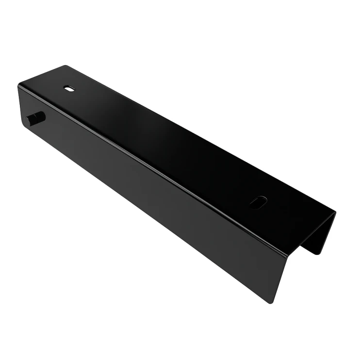 C-profiel connector beugel voor funderingsplaat 250x50 zwart GPV-700-37