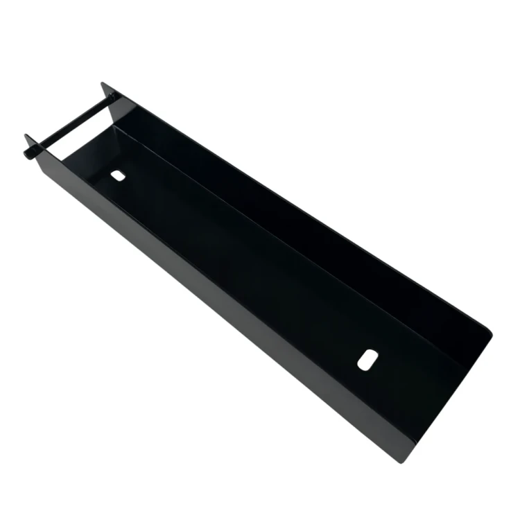 C-profiel connector beugel voor funderingsplaat 250x55 zwart GPV-700-42 (2)