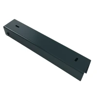 C-profiel connector beugel voor funderingsplaat 300x55 antraciet grafiet
