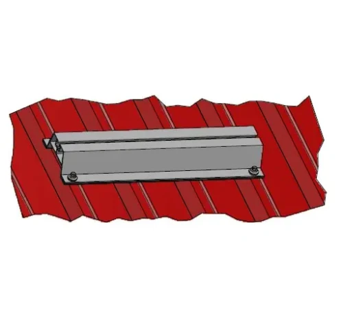 Pont trapézoïdal 60cm H-40 en EPDM pour toitures en tôle trapézoïdale PV-02-03-03 (6)