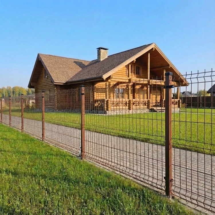 Słupek Ogrodzeniowy 60x40 mm Brązowy GPV-700-68 (4)
