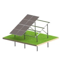 Structure photovoltaïque au sol Strong 8 panneaux N2V