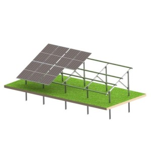 Structure photovoltaïque au sol Ultra Strong 16 panneaux N2V
