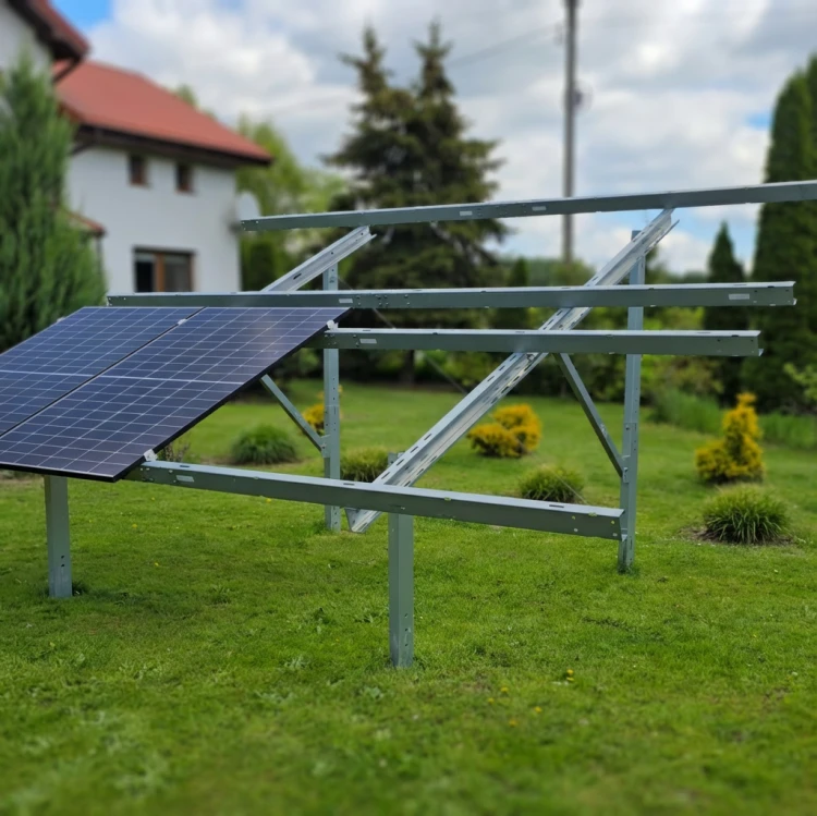 Structure photovoltaïque au sol Light 8 panneaux N2V GPV-N2V-L8 (9)