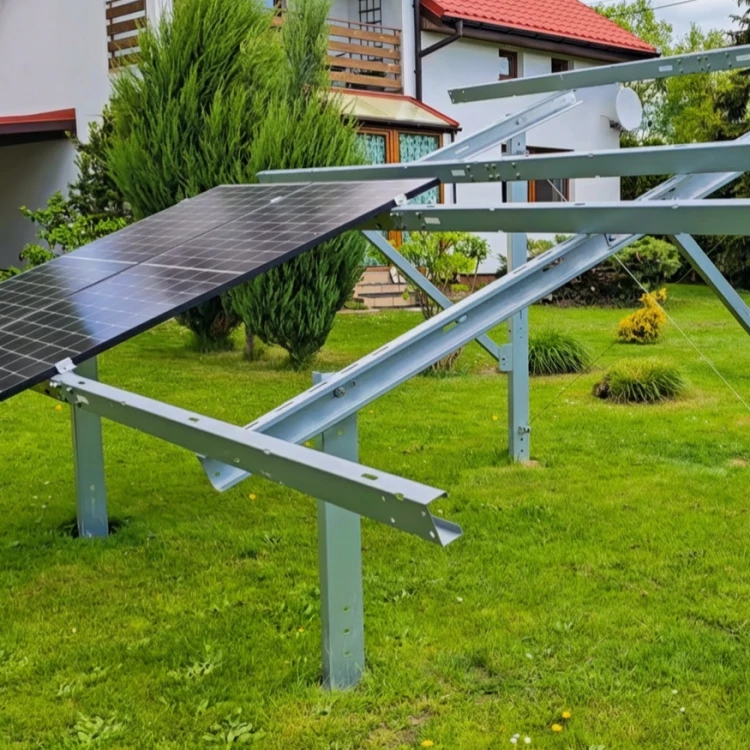 Structure photovoltaïque au sol Light 8 panneaux N2V GPV-N2V-L8 (10)