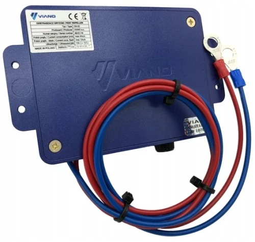 VIANO Répulsif automobile pour rongeurs, martres, rats et souris DUO-LED PV-400-20 (2)