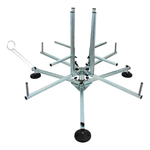 Dérouleur de tubes avec sac - pour la pose du chauffage par le sol