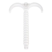 Lange beugel met twee armen voor bevestiging van installatiebuizen 50 stuks