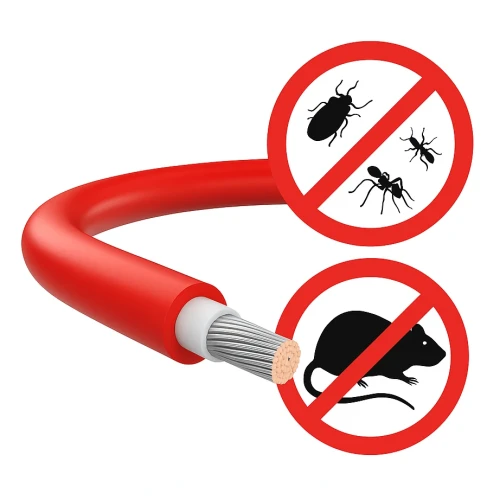 Kabel voor fotovoltaïsche installaties met anti-knaagmiddel (AR) - 4mm Rood 000-105 (2)