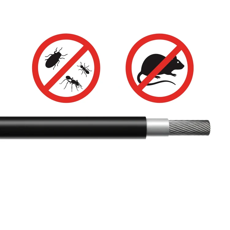 Câble pour installations photovoltaïques avec protection anti-rongeurs (AR) - 4mm Noir 000-108 (3)