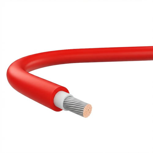 Kabel voor fotovoltaïsche installaties met antiknaagmiddel (AR) - 10mm² Rood 000-107 (1)