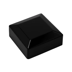Capuchon de protection pour poteau de clôture 60x60 noir