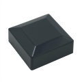 Capuchon cache embout pour poteau de clôture 80x80 graphite 000-131 (1)