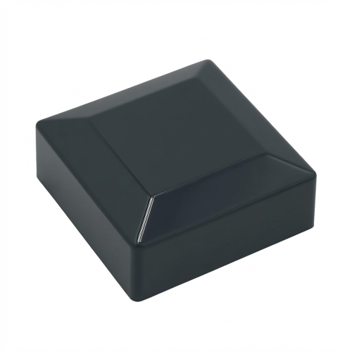 Afdekdop kap eindkap voor hekpaal 80x80 grafiet 000-131 (1)