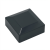 Capuchon cache embout pour poteau de clôture 80x80 graphite 000-131 (1)