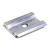 Pince centrale H8 aluminium 6060 trou M8 PV-04-03