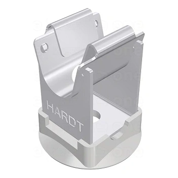 Poteau bas pour fil avec socle en plastique h=20mm acier inoxydable résistant aux acides 000-149 (3)