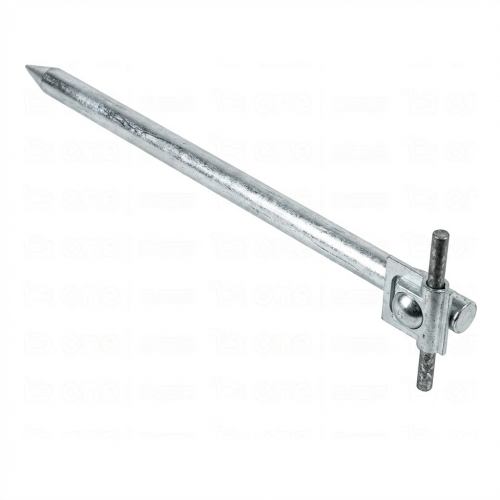 Piquet d'ancrage avec blocage l=35cm acier galvanisé électrolytiquement 000-162 (1)
