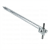 Piquet d'ancrage avec blocage l=35cm acier galvanisé électrolytiquement 000-162 (1)