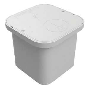 Boîte de contrôle enterrée 200x200x165mm en plastique