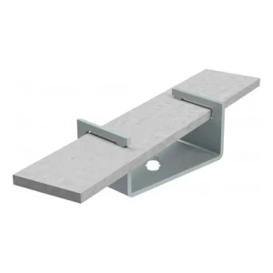 Support pour feuillard B jusqu'à 50x4mm acier galvanisé électrolytiquement