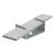 Support pour feuillard B jusqu'à 50x4mm acier galvanisé électrolytiquement 000-172 (1)