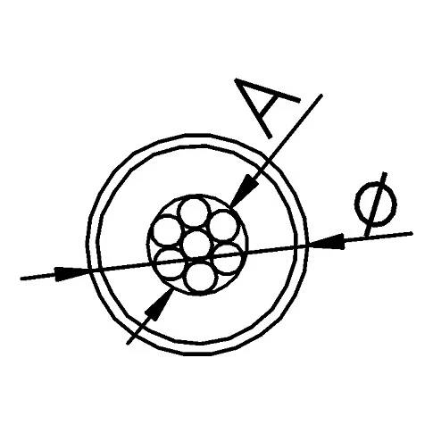 Câble haute tension 35mm² (150kA) cuivre 000-183 (2)