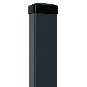 Poteau de clôture 60x40x1,2 mm, longueur 2,0 m, graphite RAL 7016