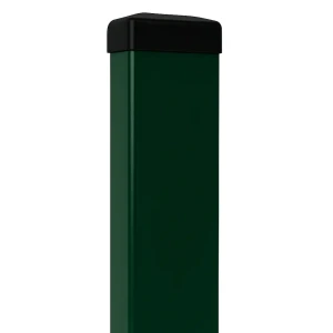 Omheiningspaal 60x40x1,2 mm, lengte 2,0 m, groen RAL 6005