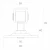 Zawias regulowany z szyldem M16 80x80x3 (36) 000-206 (2)
