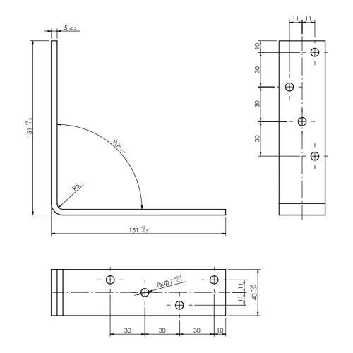 Hoekprofiel balk KB-4 180x120x40x5 000-122 (2)