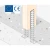 Équerre d'ancrage KK1 40x200x40x2.0 mm 000-123 (3)