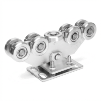 Chariot roulant 80 rouleaux en acier