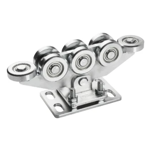 Chariot roulant 80/8 rouleaux en acier